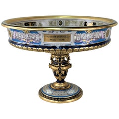 Sevres Porcelain Presentation 
Coupe Cybele
 Awarded At The Paris Universal Expo