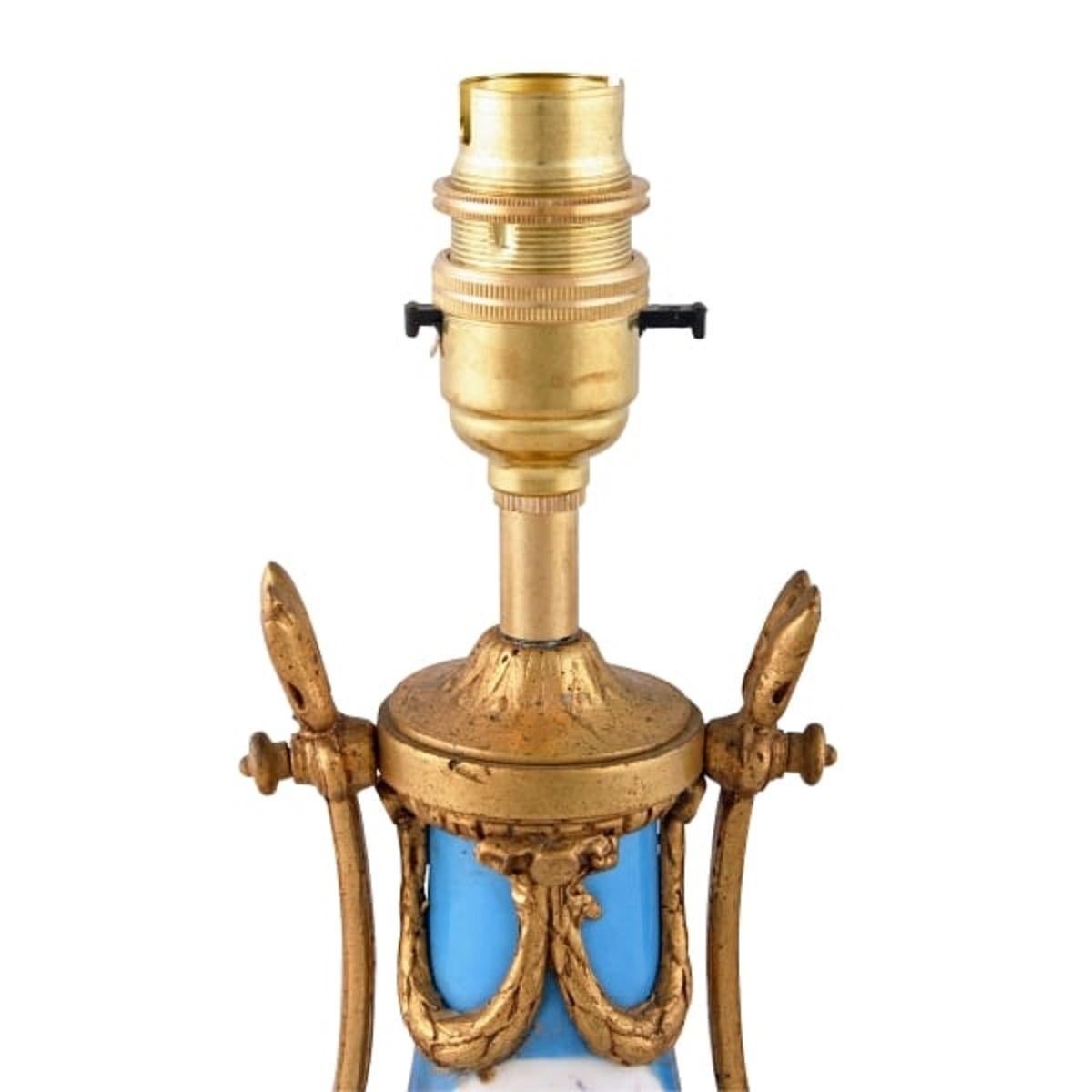 Sévres Porcelain Table Lamp, 19th Century 1