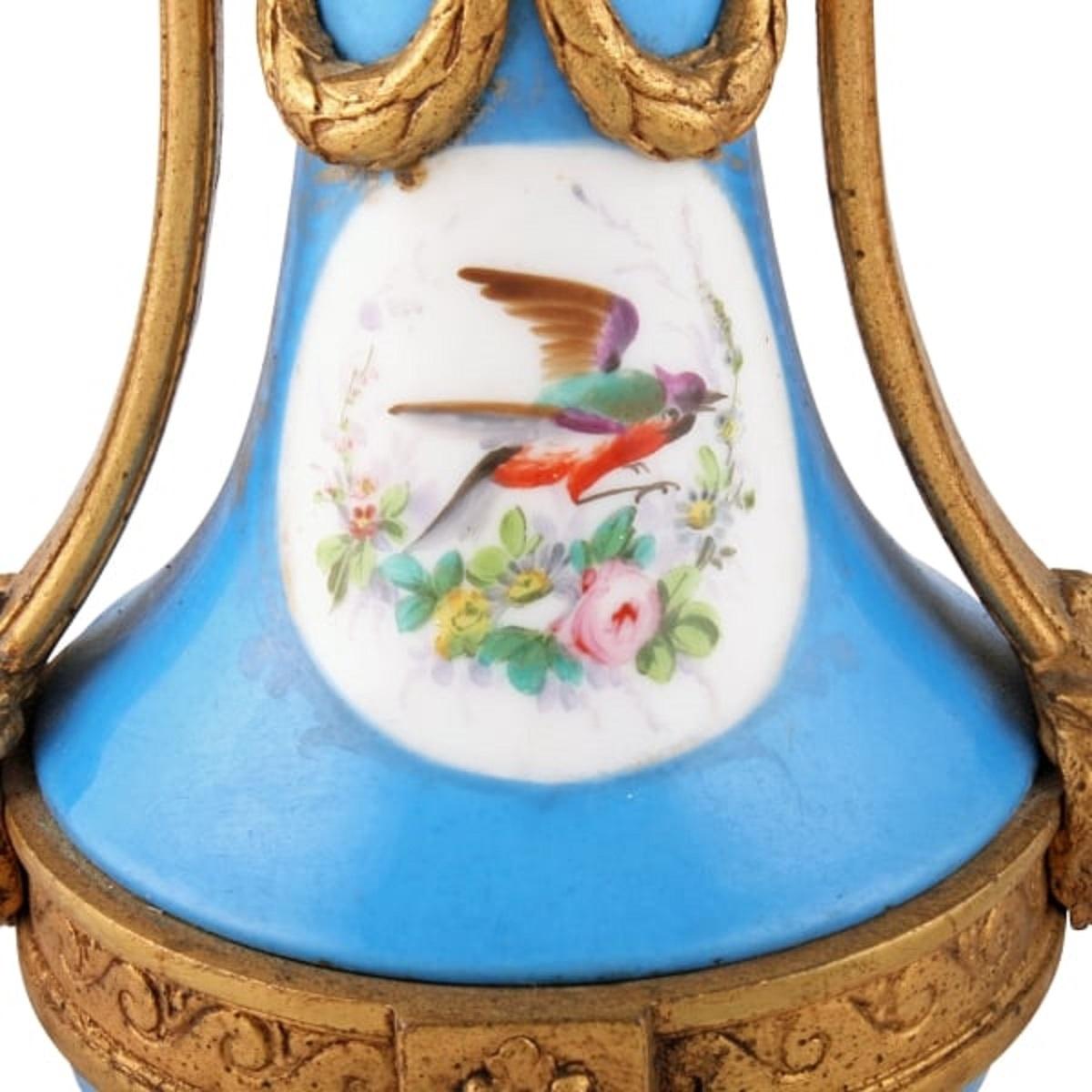 Sévres Porcelain Table Lamp, 19th Century 2