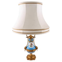 Sévres Porcelain Table Lamp, 19th Century