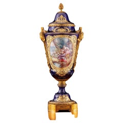 Sèvres Porcelain Vase, France, XIX Century