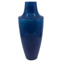 Sevres Powder Blue Flambe Vase