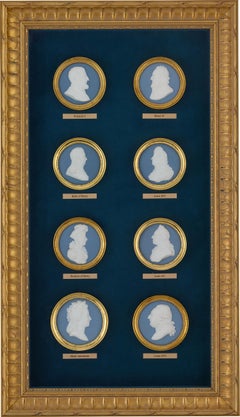 Sèvres Rulers of France Portrait Medallions