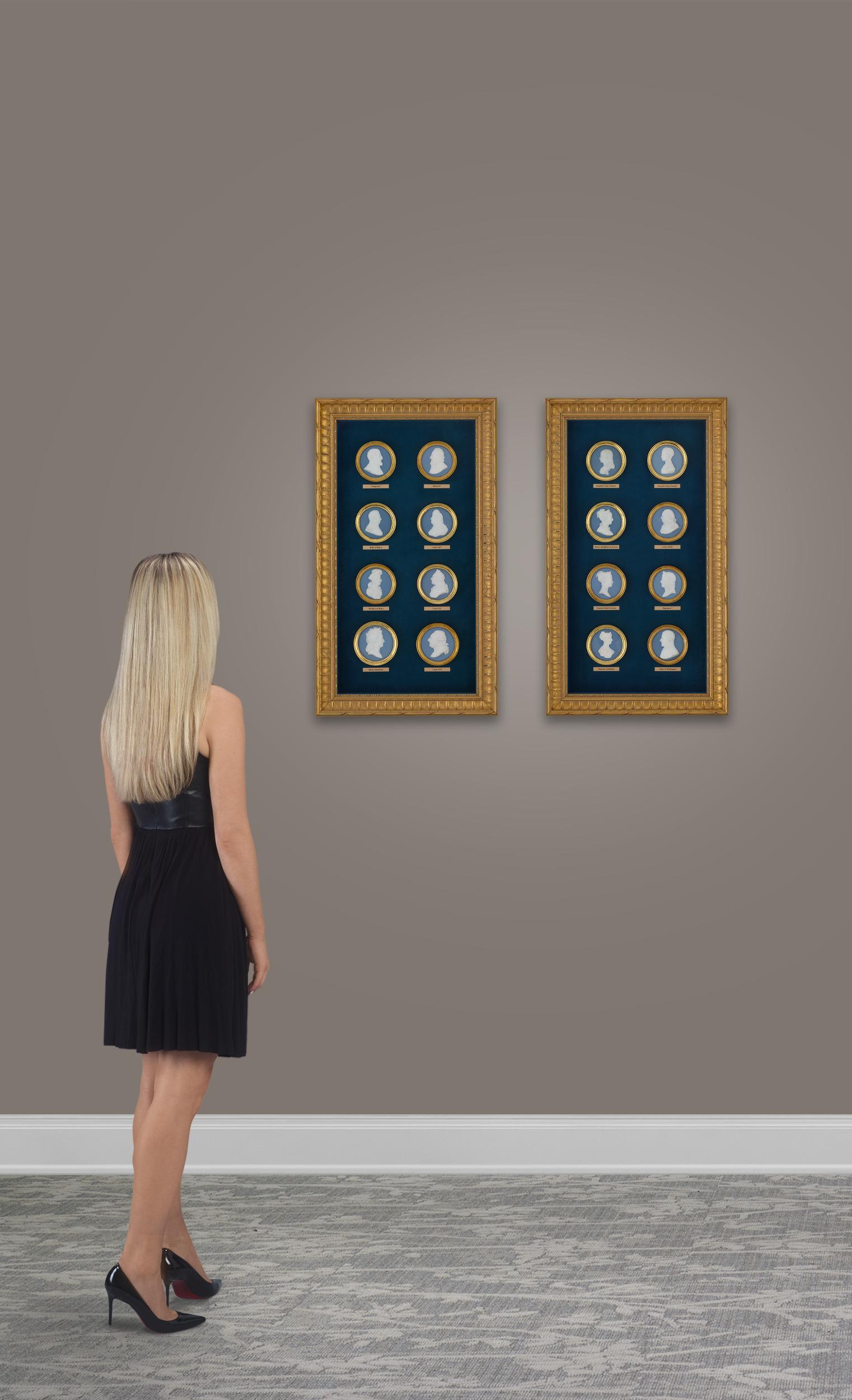 Sèvres Rulers of France Portrait Medallions For Sale 2