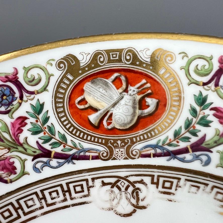 Sèvres - Ensemble de 6 assiettes en porcelaine du service de chasse royal, 1847 en vente 9