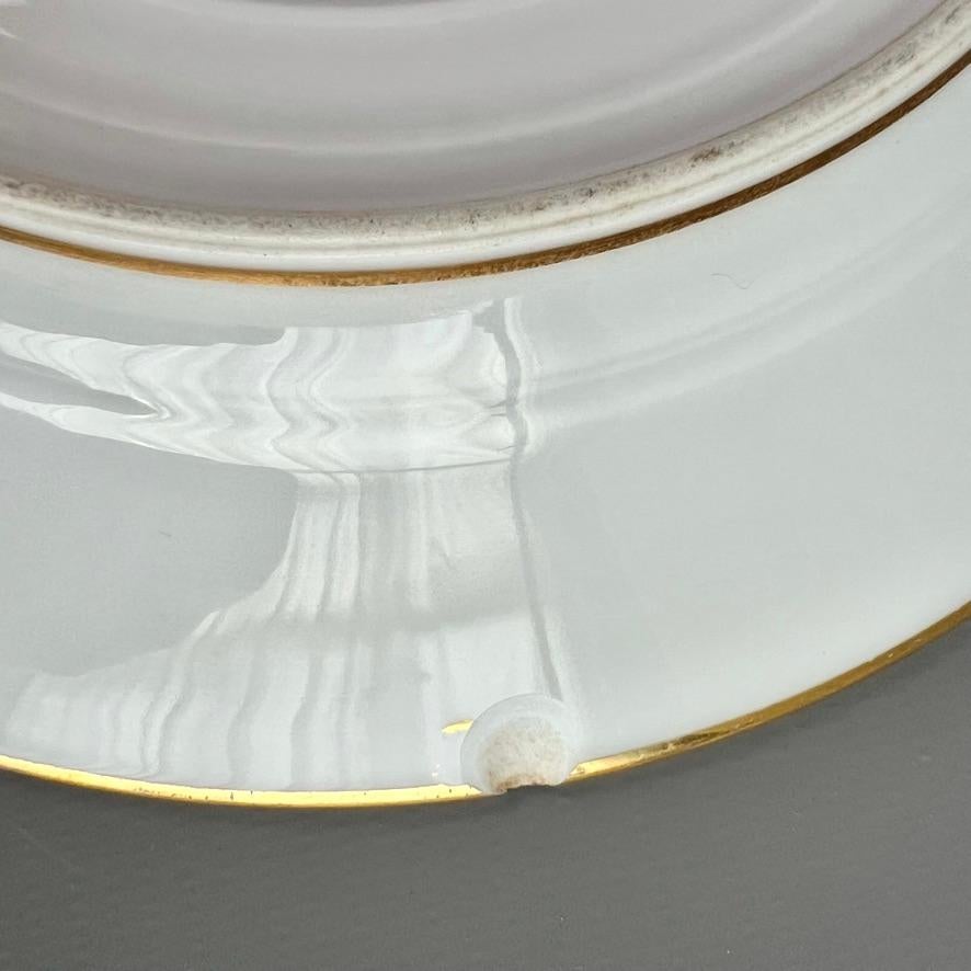 Sèvres Set of 6 Porcelain Plates from the Royal Hunting Service, 1847 13