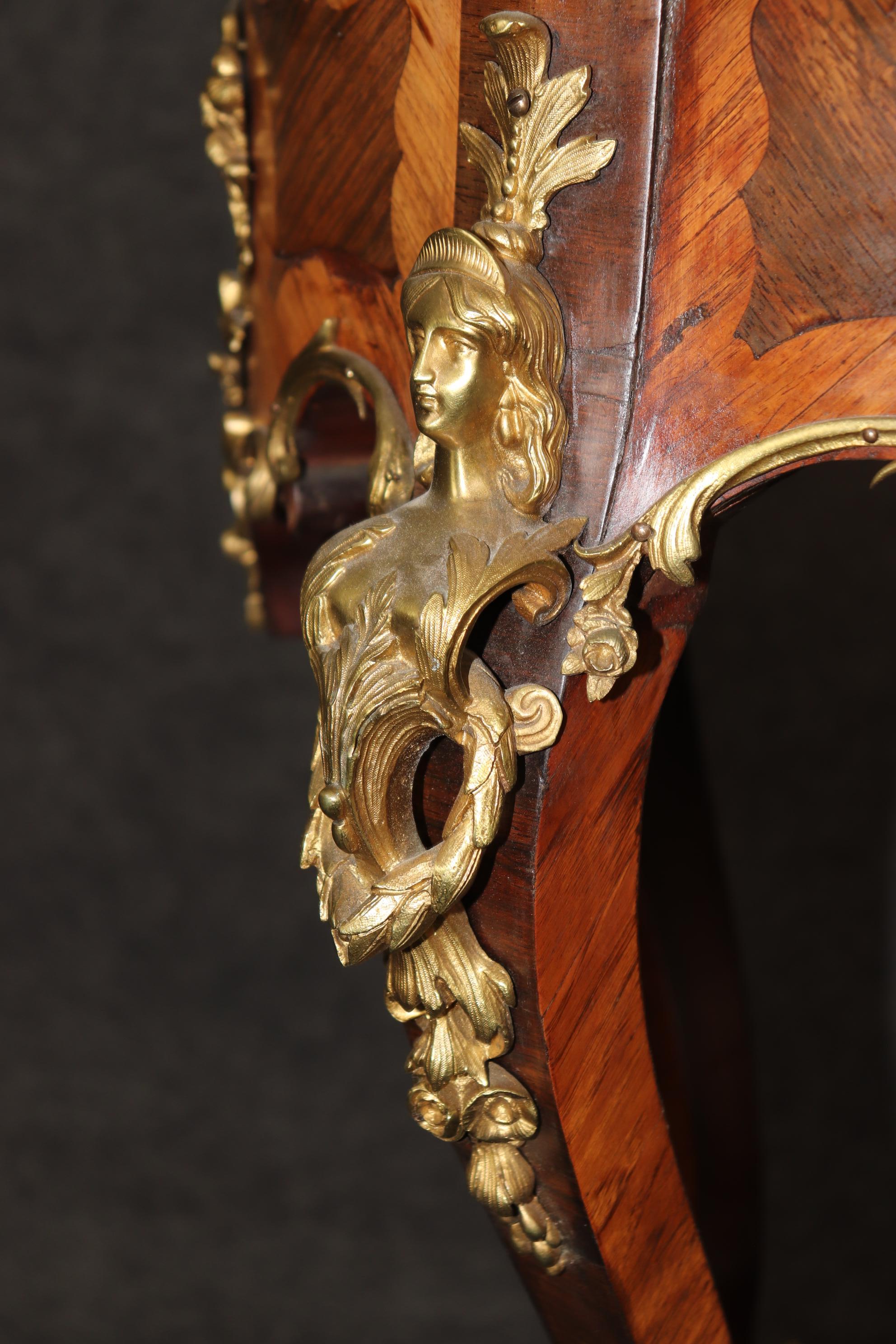 Sevres Style Figural Scenery Plaques Napolean III Style Bronze Mounted Table For Sale 1
