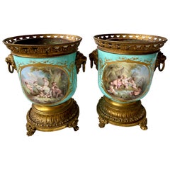 Jardinières, cache-pots et pots en céramique