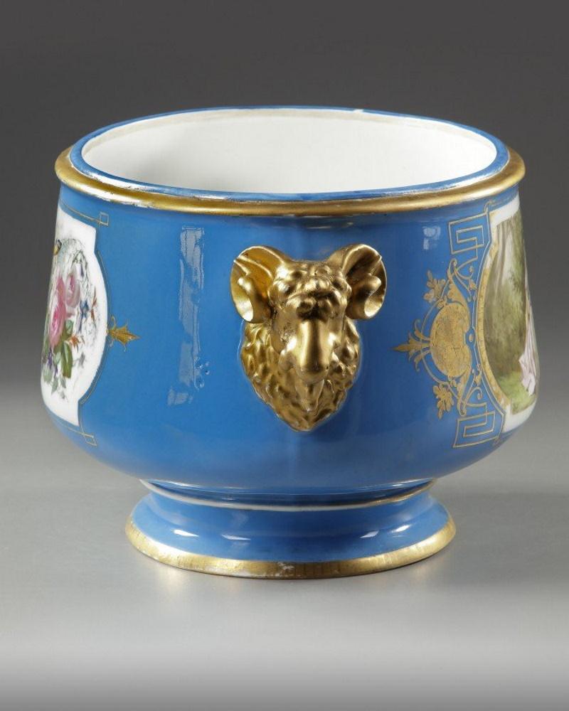 Napoleon III Sevres Style Porcelain Cup