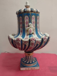 Sevres style Porcelain Vase, France Early 20th Century