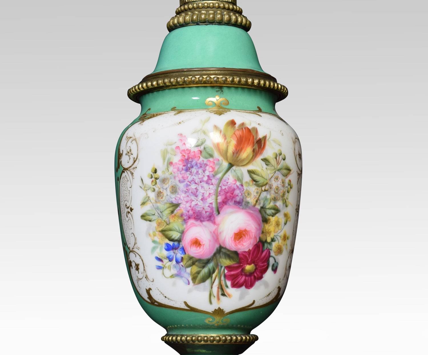 20th Century Sevres Style Table Lamp