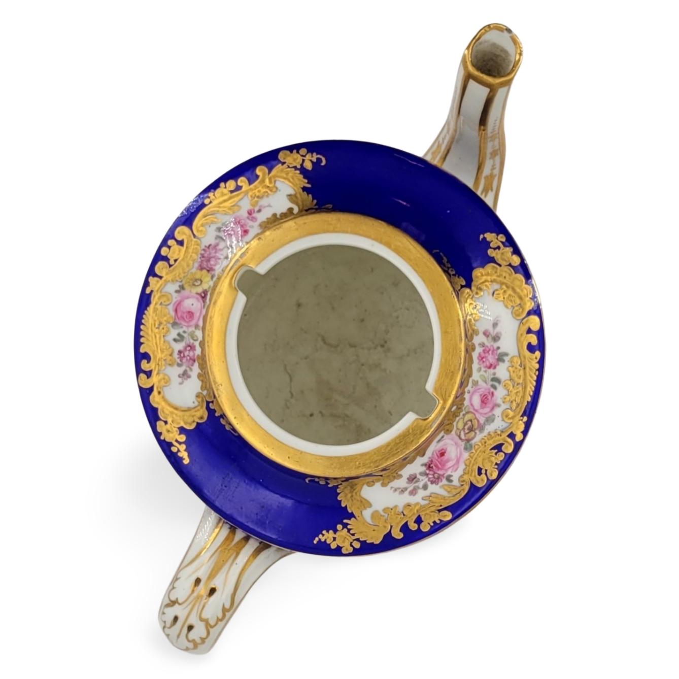 Sevres Teapot, Thomas Martin Randall Decoration, circa 1835 For Sale 6