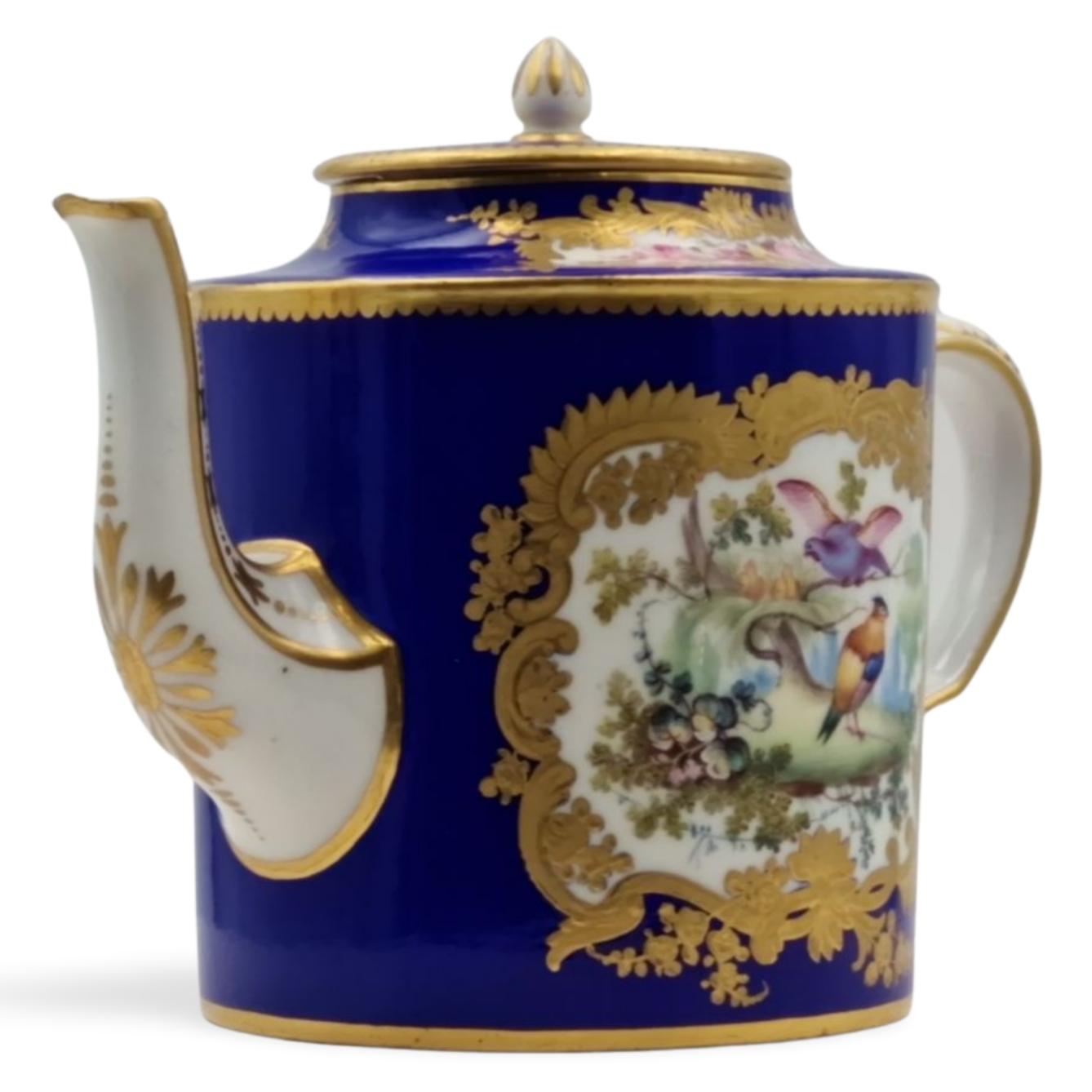 Sevres Teapot, Thomas Martin Randall Decoration, circa 1835 For Sale 2