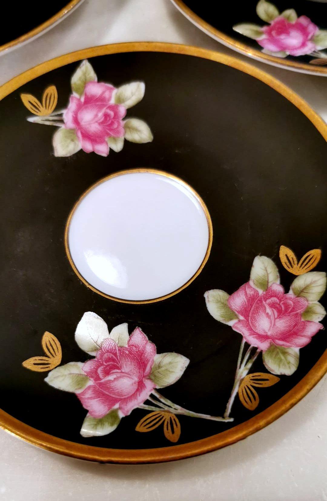 Service à café en porcelaine française vintage Sèvres-Vincennes en vente 4