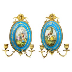 Apliques Sevres, pareja