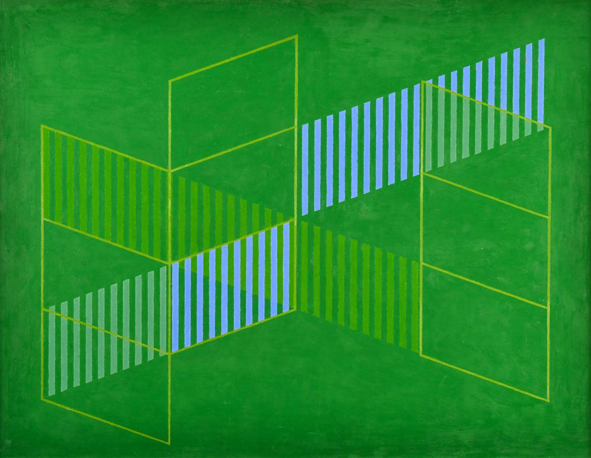 Sewell Sillman
Greene & Greene, 1958 circa
Acrilico su masonite
21,5 x 28 pollici


Quando frequentò il Black Mountain College di Asheville, nella Carolina del Nord, la vita di Sewell Sillman fu probabilmente cambiata per sempre. Prima di