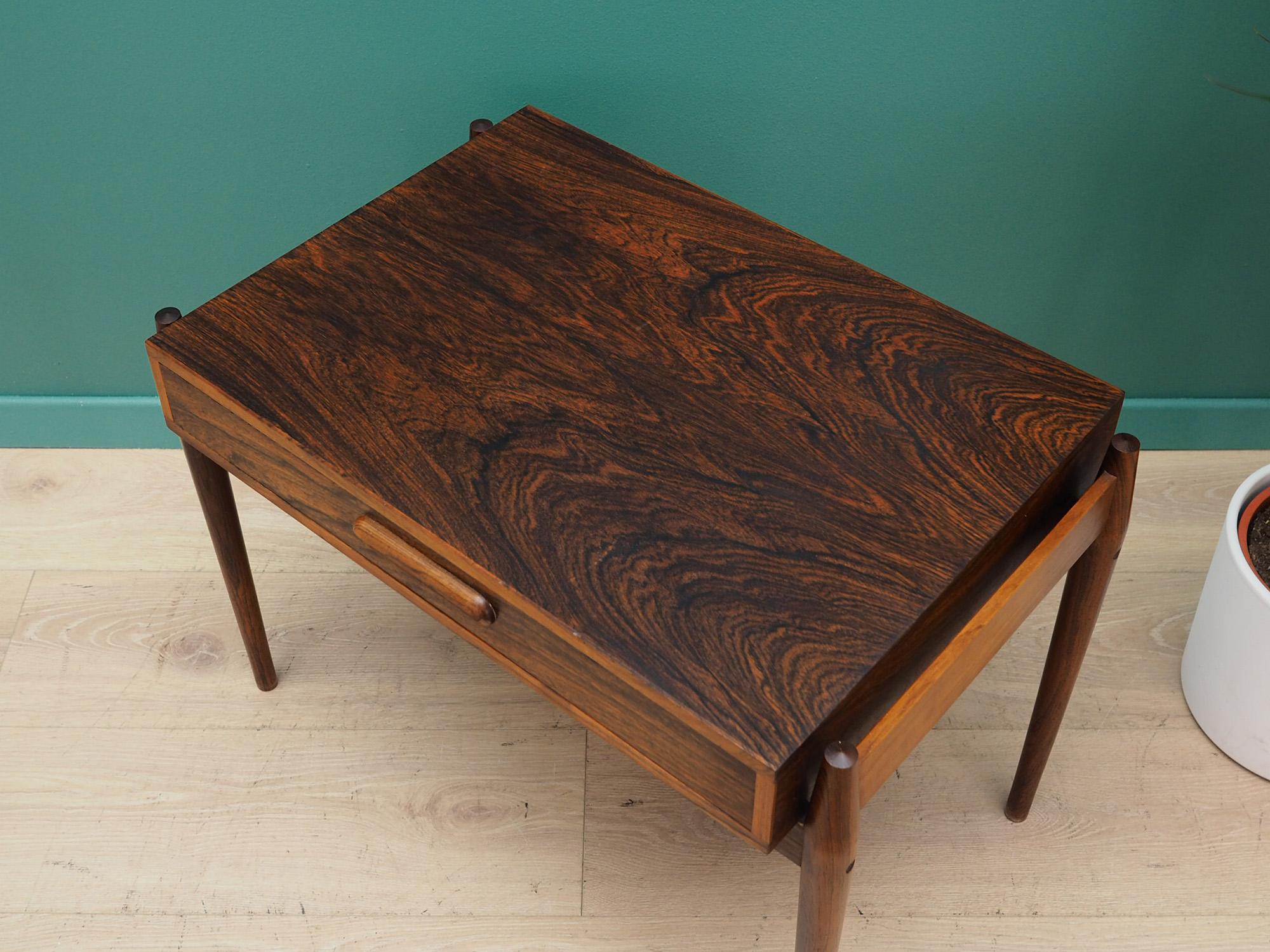 Rosewood Sewing Table 1960s-1970s Danish Design Vintage