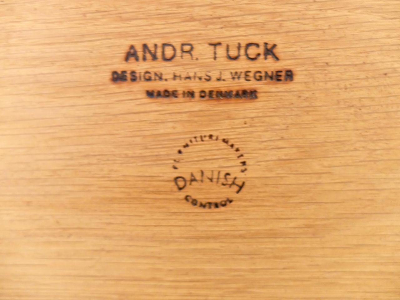 Sewing table AT-33 by Hans J. Wegner in Oak for Tuck in Denmark 2