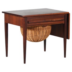 Used Sewing Table by Johannes Andersen for CFC Silkeborg, Denmark, 1960