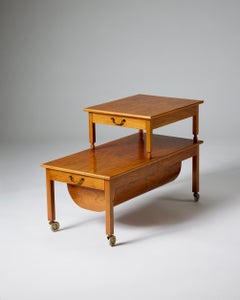 Sewing table designed by Josef Frank for Svenskt Tenn, Sweden, Mid 20th-Century