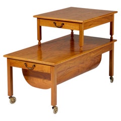Mesa de costura diseñada por Josef Frank para Svenskt Tenn, Suecia, mediados del siglo XX