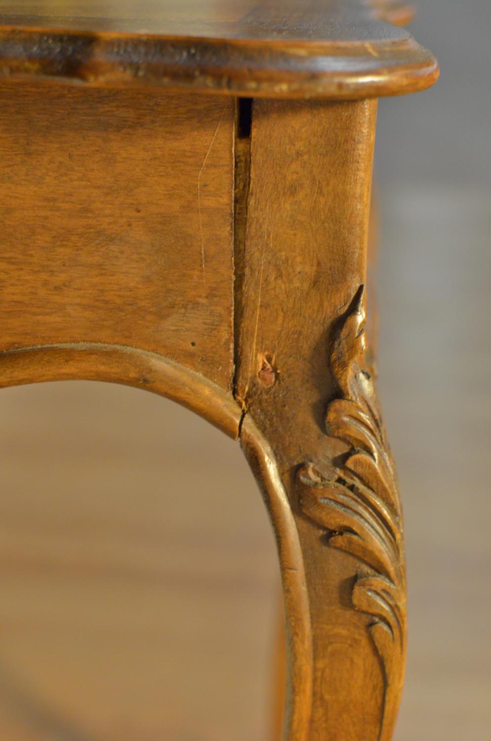 Sewing Table Napoleon III France Walnut from 1880 4