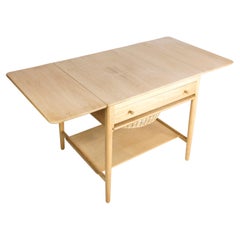 Vintage Sewing Table, Oak, Hans J. Wegner, 1960