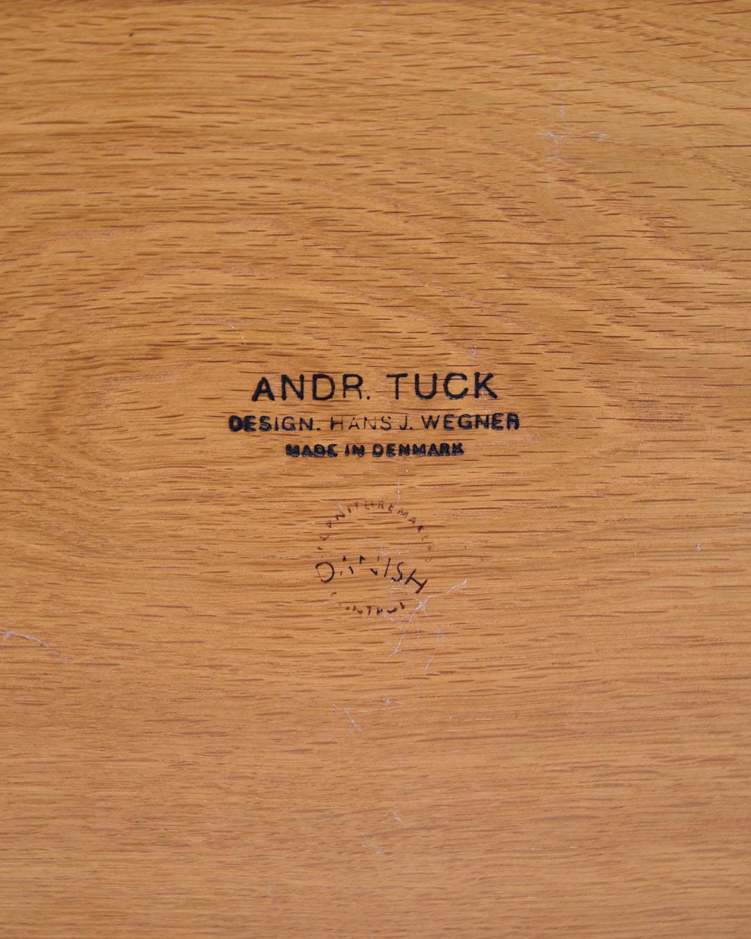 Sewing Table With Shelf Model AT-33 In Soap-Treated Oak By Hans J. Wegner en vente 5