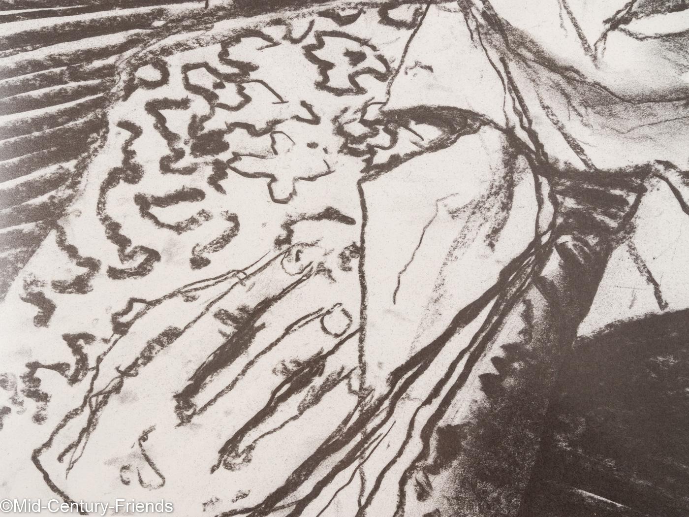 Sex, Drogen und Rock 'n Roll b/w von Dees De Bruyne auf Papier (20. Jahrhundert) im Angebot