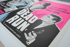 Sex From A Stranger / Dead Run '1967' Original Vintage Poster Linen Backed