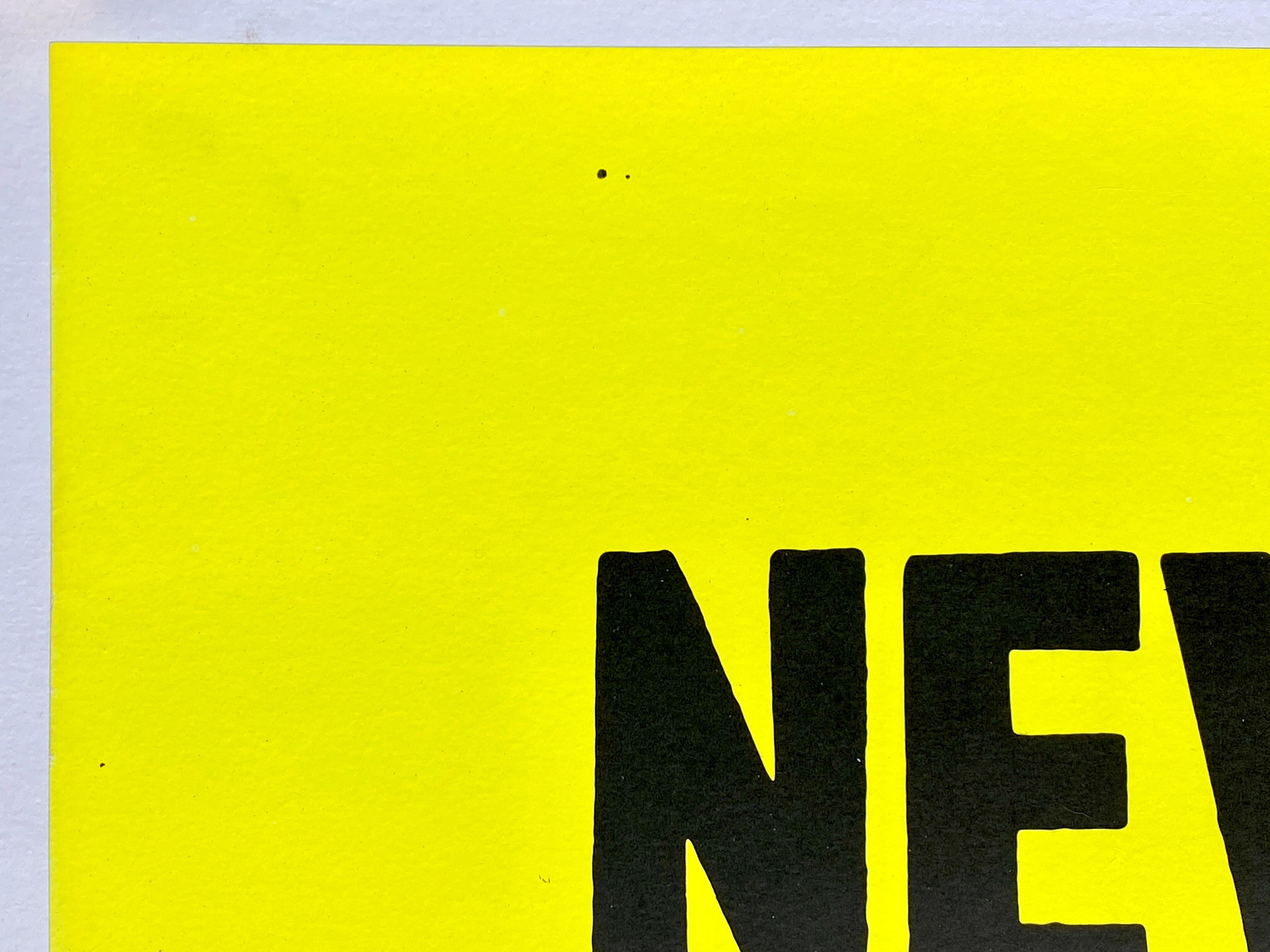 Sex Pistolen „Never Mind The Bollocks“ UK-Werbeplakat von Jamie Reid, 1977 (Sonstiges) im Angebot