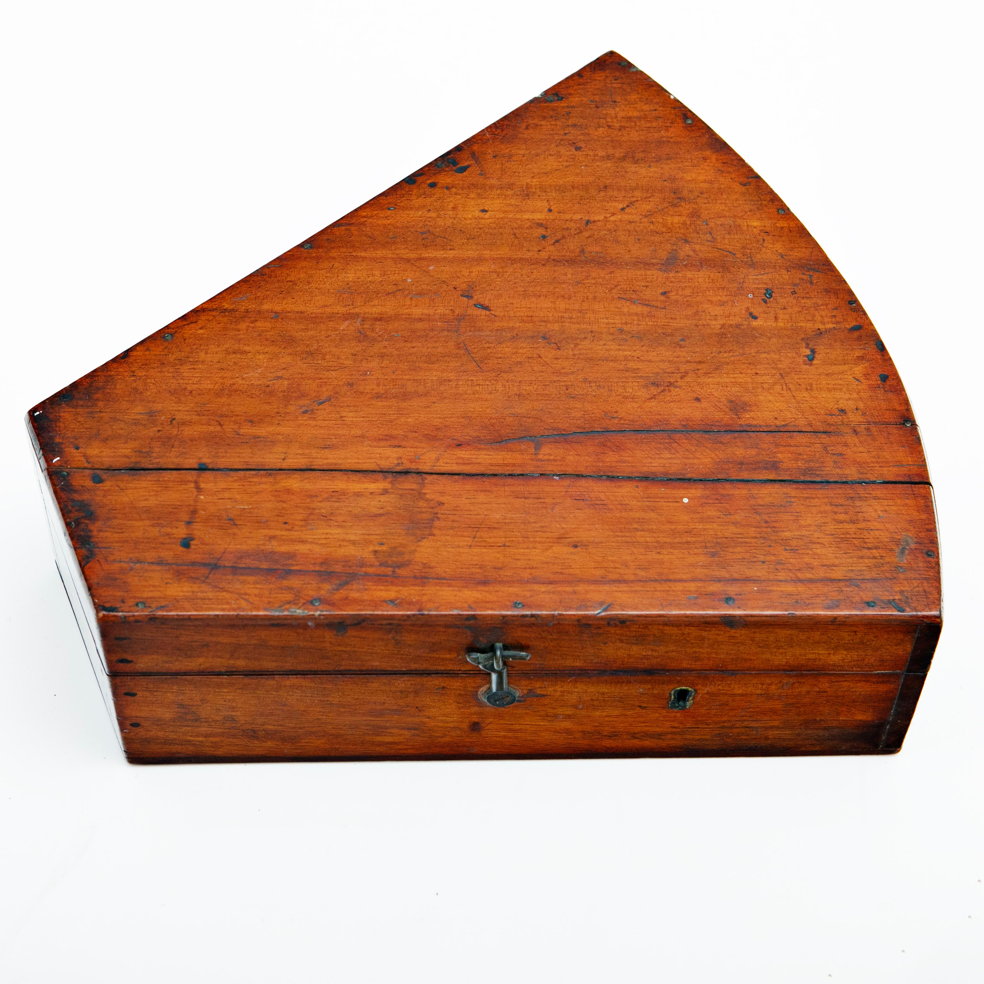 Sextant in Original Mahogany Case, England c. 1900 8