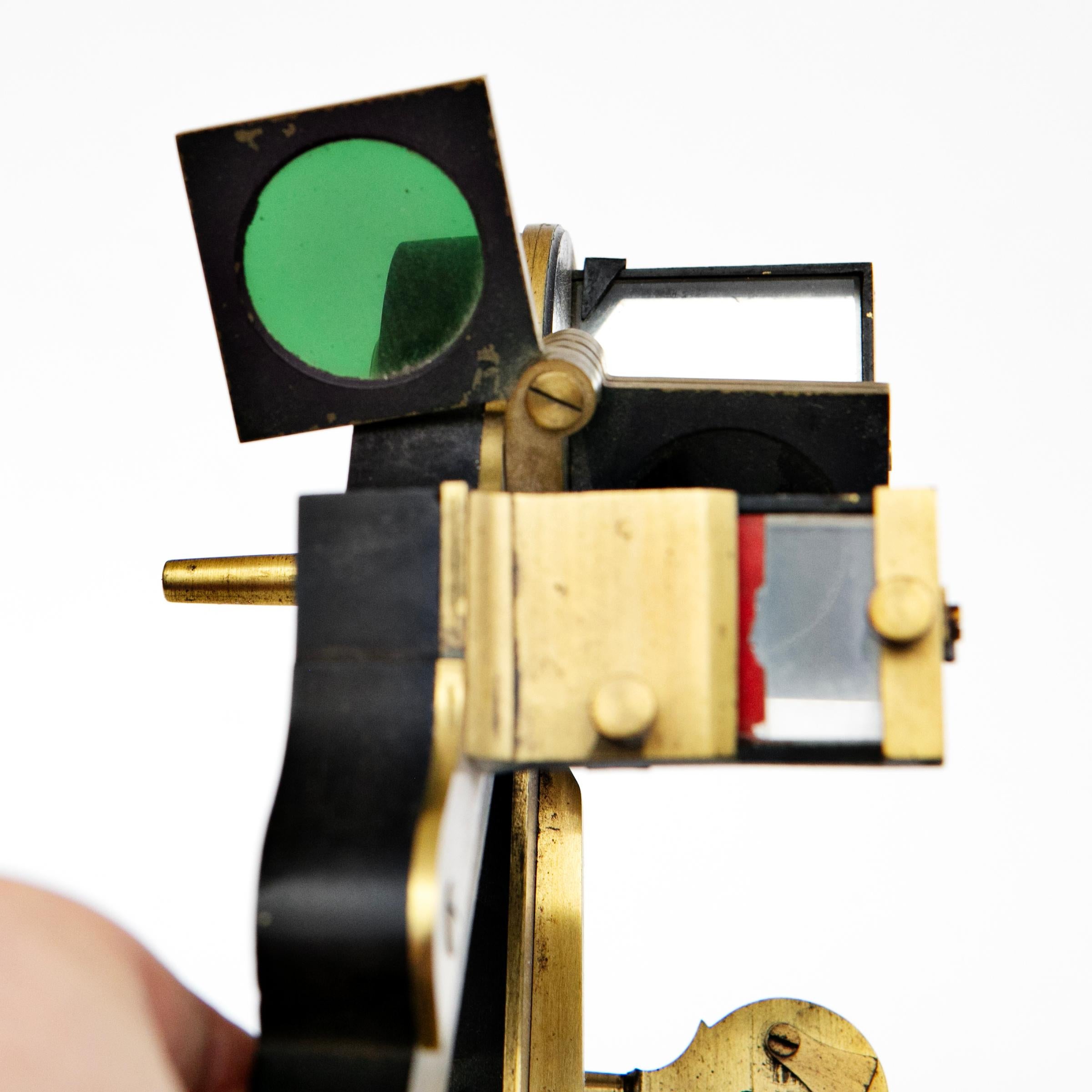 Sextant in Original Mahogany Case, England c. 1900 1