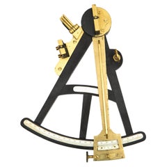 Sextant in Original Mahogany Case, England c. 1900