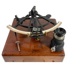 Vintage Sextant Related to The US Coast And Geodetic Survey