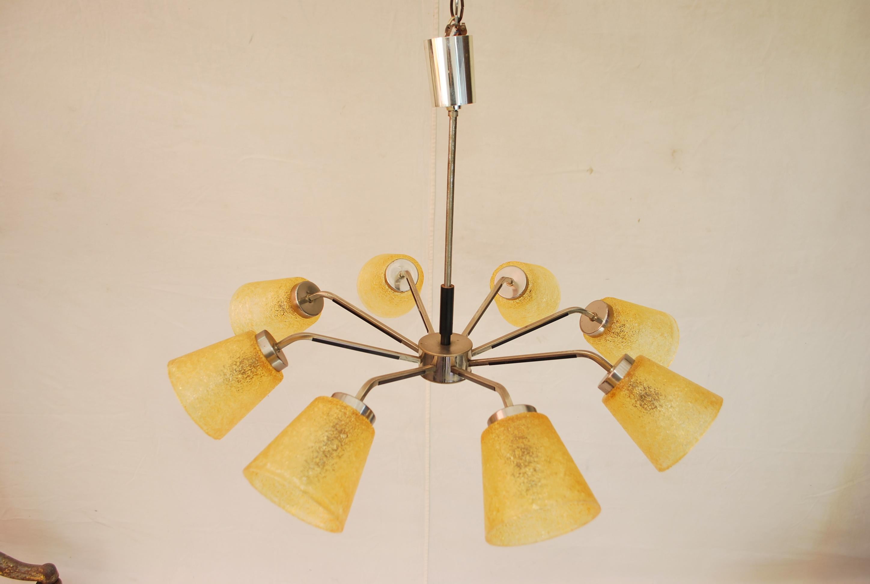Sexy 1950s Chandelier from Germany For Sale 2