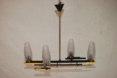 Sexy French 1950's chandelier design by Maison Arlus