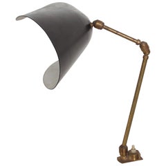 Sexy French Pivot Table Desk Lamp Style Serge Mouille France 1950s Clamp Light