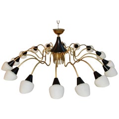 Sexy Large Chandelier Design by Stilnovo