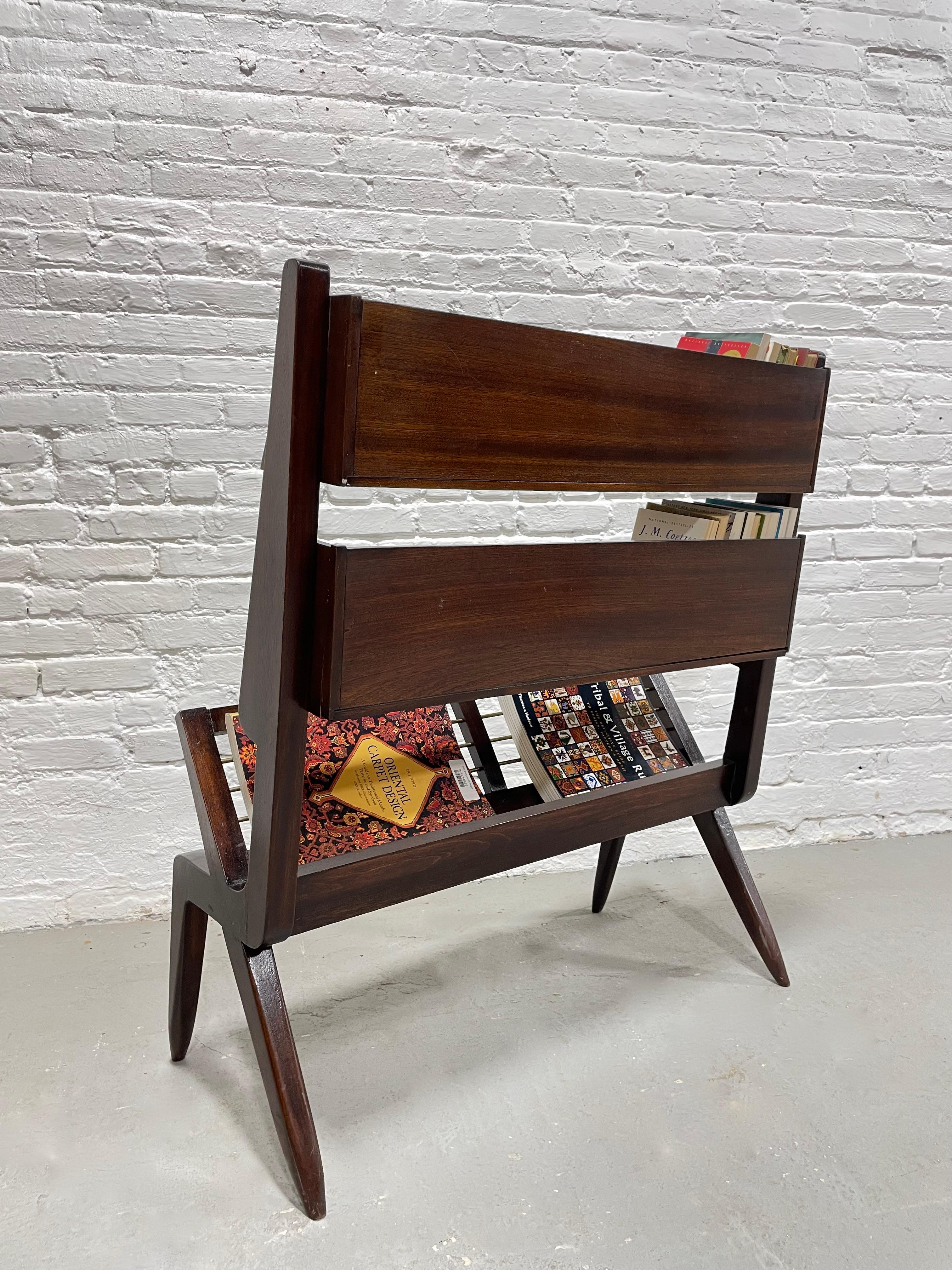 SEXY Mid Century Modern ITALIAN BOOKCASE by Ico Parisi For Sale 2