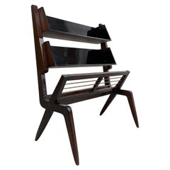 Bibliothèque italienne sexy mi-siècle moderne par Ico Parisi