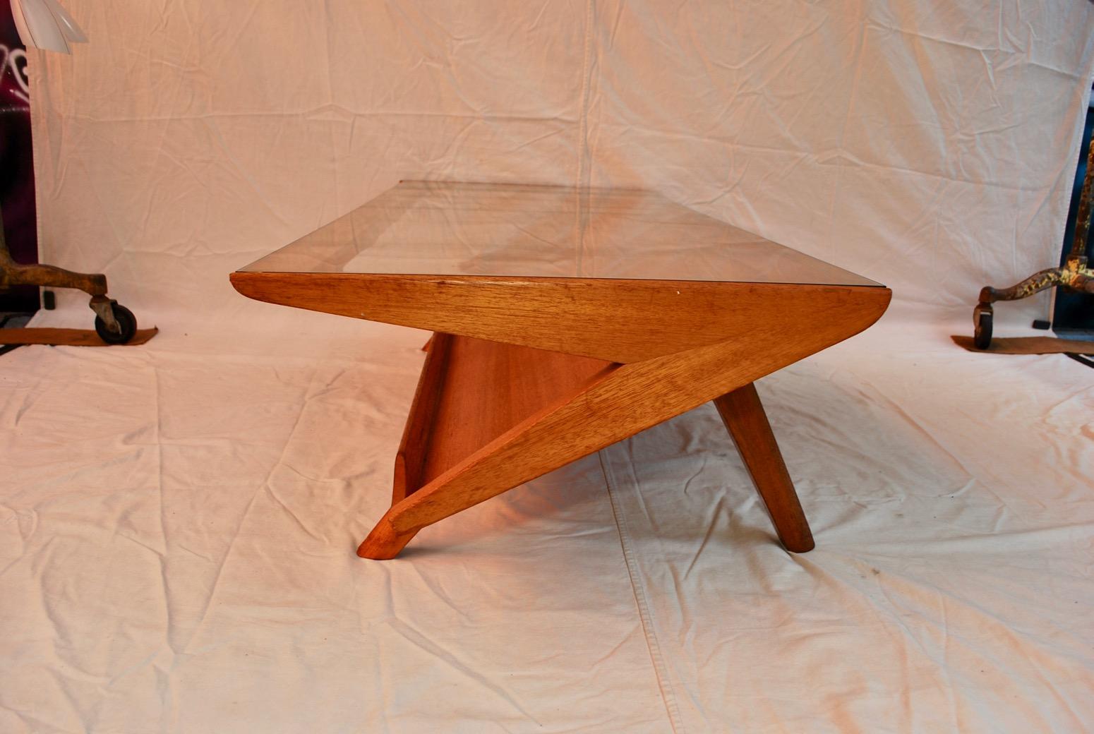 American Sexy Midcentury Coffee Table Design by John Keal