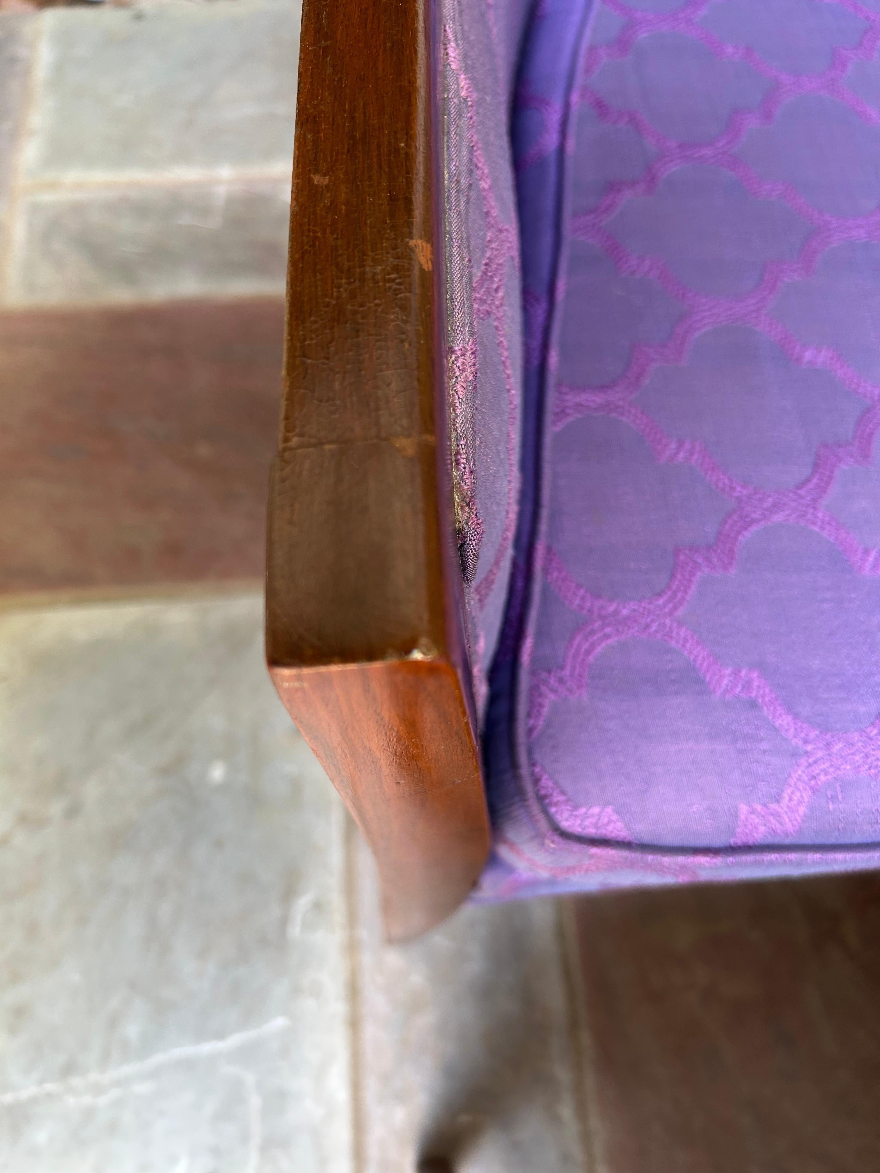 Paire de chaises à dossier en noyer de style Harvey Probber The Modernity en vente 12
