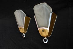Sexy Pair of Art Deco Sconces