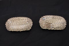 Sexy pair of French 1960's sconces/ceiling light