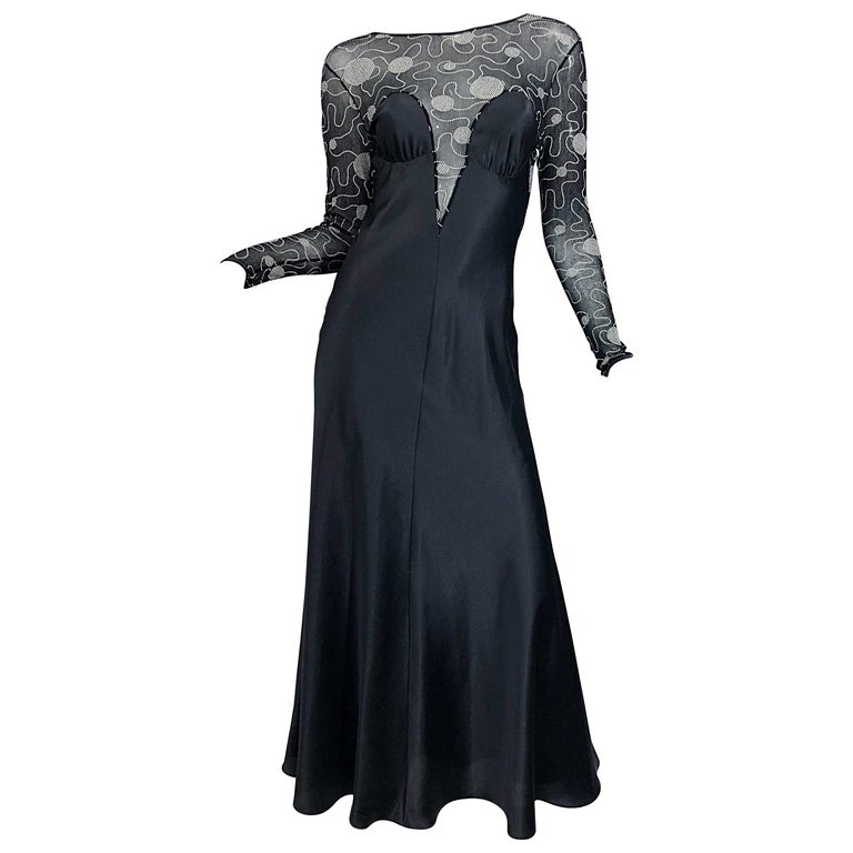 low back evening gown
