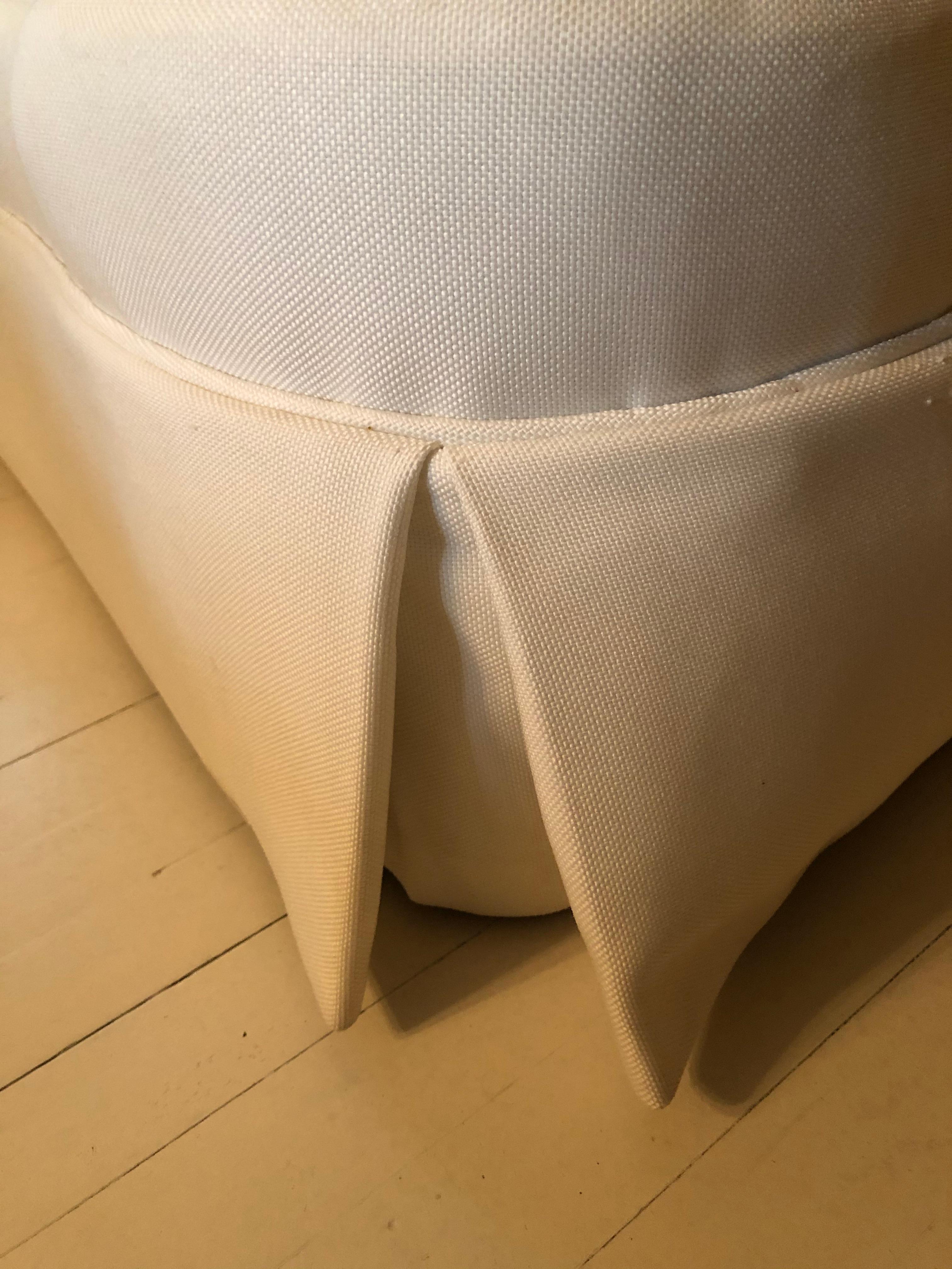 Upholstery Sexy Vintage Curvy Plush Settee Loveseat