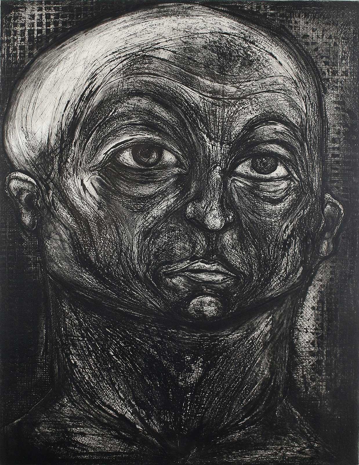 Seyed M. S. Edalatpour Portrait Print – Thirteen (die Unwesenheit des Bedeutenden)