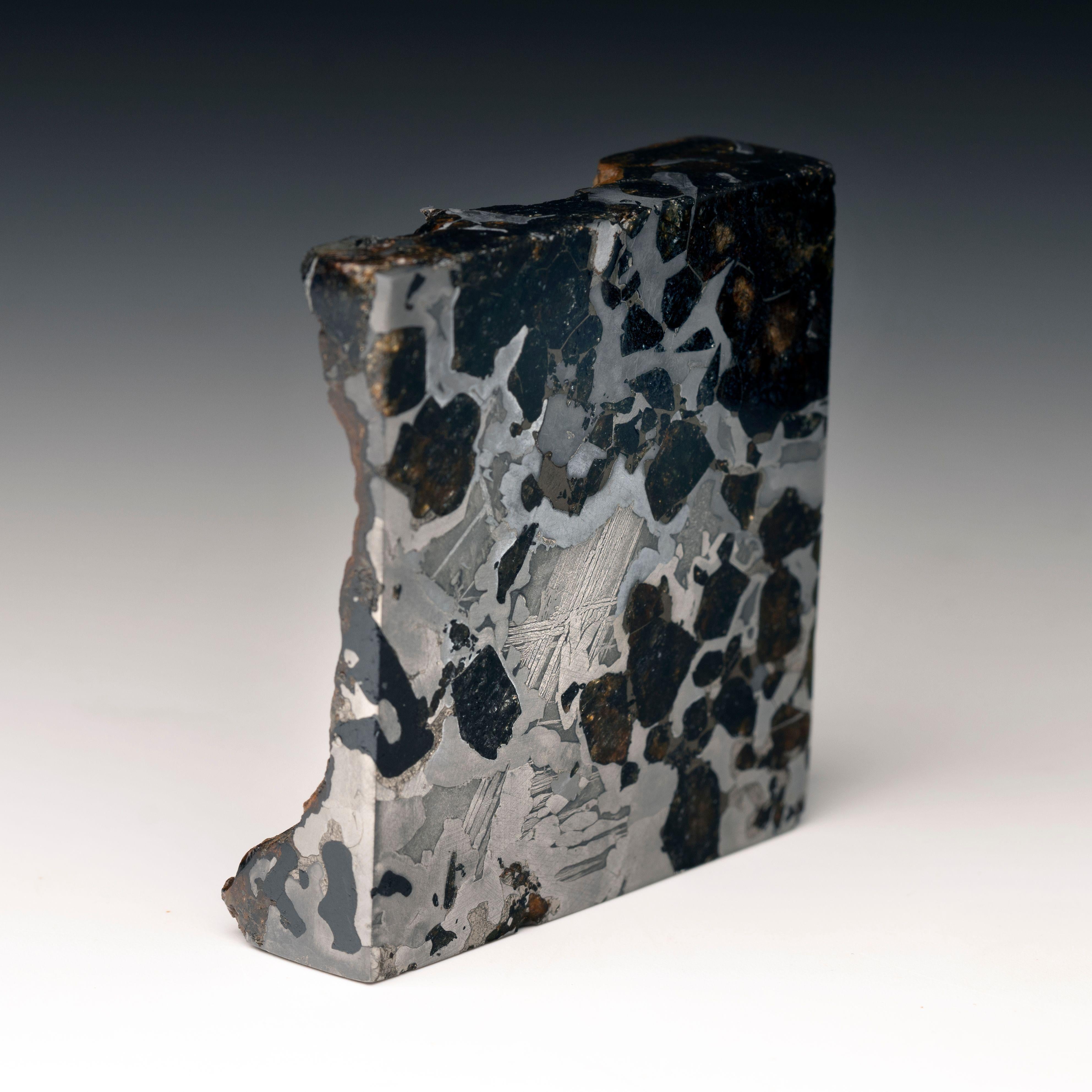 Russian Seymchan Corner-Cut Pallasite Meteorite For Sale