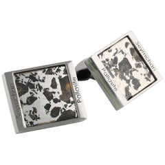 Seymchan Pallasite Cufflinks ( Limited Edition of 19 Pairs)